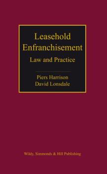 Hardcover Leasehold Enfranchisement: Law and Practice Book