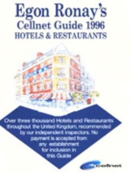 Paperback Egon Ronay's Cellnet Guide 1996: Hotels and Restaurants (Egon Ronay's Guides) Book