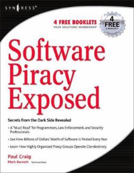 Paperback Software Piracy Exposed Book