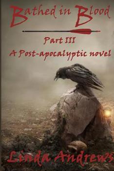 Paperback Bathed in Blood: A Post-Apocalyptic Horror Story Book