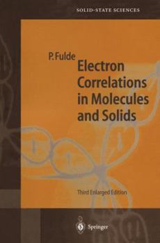 Paperback Electron Correlations in Molecules and Solids Book
