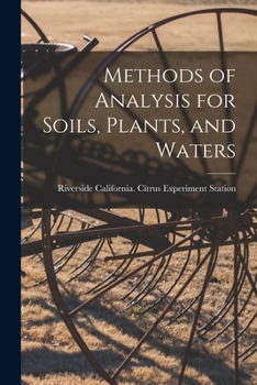 Paperback Methods of Analysis for Soils, Plants, and Waters Book