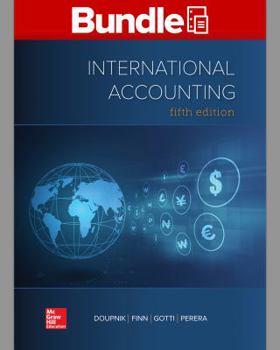 Product Bundle Gen Combo Looseleaf International Accounting: Connect Access Card [With Access Code] Book