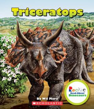Paperback Triceratops (Rookie Read-About Dinosaurs) Book