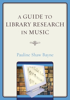 Paperback A Guide to Library Research in Music Book