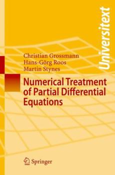 Paperback Numerical Treatment of Partial Differential Equations Book