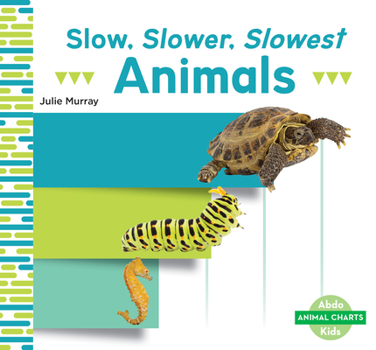 Library Binding Slow, Slower, Slowest Animals Book