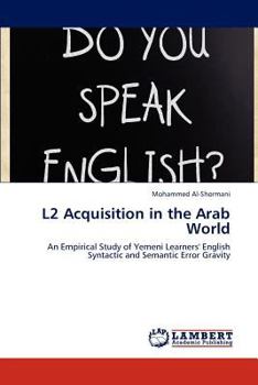 Paperback L2 Acquisition in the Arab World Book