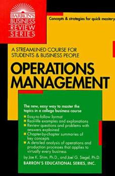 Paperback Operations Management Book