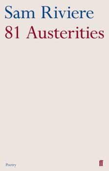 Paperback Austerities. by Sam Riviere Book