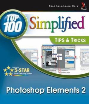 Paperback Photoshop Elements 2: Top 100 Simplified Tips & Tricks Book