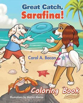 Paperback Great Catch, Sarafina! Coloring Book