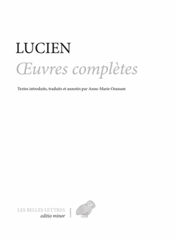 Hardcover Lucien, Oeuvres Completes [French] Book