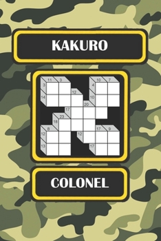 Paperback Kakuro: Colonel Book