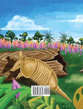 Hardcover Dilly the Armadillo [Large Print] Book