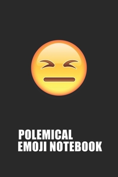Polemical Emoji Emoticons Notebook Emoji Notebook, Blank Composition Book, Emoji Notebooks for Girls/Boys, Emoji School Supplies Notebook for School / ... 120 Pages, 6x9, Soft Cover, Matte Finish