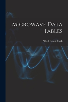 Paperback Microwave Data Tables Book