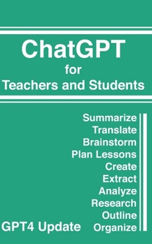 Paperback ChatGPT for Teachers and Students Book
