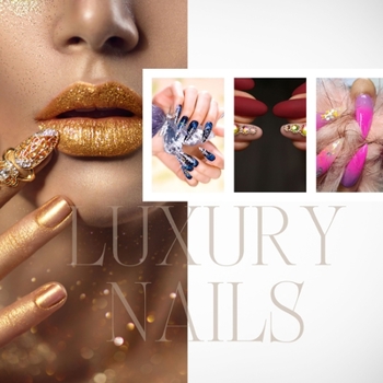 Paperback Luxury nails: A Fashion Art Designer Photography Coffee Table Picture Book