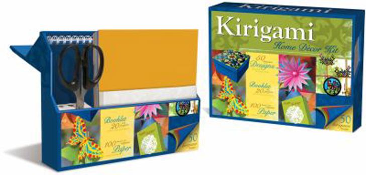 Spiral-bound Kirigami Home Decor Kit [With Scissors and Origami Paper/Tracing Paper] Book