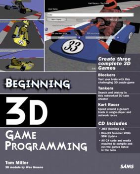 Paperback Beginning 3D Game Programming Book