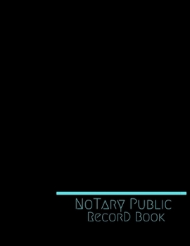 Paperback Notary Public Record Book: Official Notary Journal- Public Notary Records Book-Notarial acts records events Log-Notary Template- Notary Receipt B Book