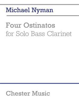 Paperback 4 Ostinatos for Solo Bass Clarinet Book