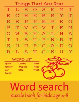 Word search puzzle book for kids age 4-8: Word search by letter & color is learning book for preschool kids. A brain bending puzzle for kids to keep their brain sharp & young.