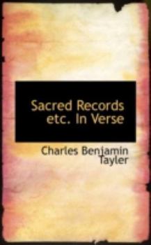 Sacred Records etc in Verse
