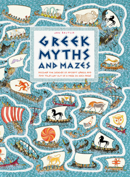 Hardcover Greek Myths and Mazes Book