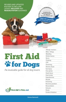 Paperback First Aid for Dogs: An Invaluable guide for all dog lovers Book
