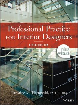 Hardcover Professional Practice for Interior Designers Book