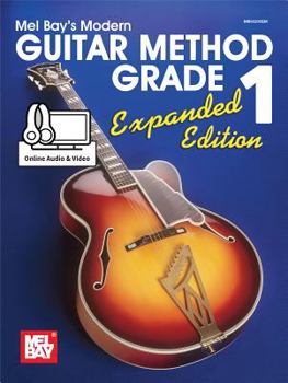 Paperback Modern Guitar Method Grade 1, Expanded Edition Book