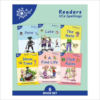 Paperback Phonic Books Dandelion Readers Vce Spellings: Decodable Books for Beginner Readers Vce Spellings Book