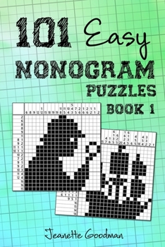 Paperback 101 Easy Nonogram puzzles book 1 Book
