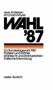 Paperback Wahl '87 [German] Book