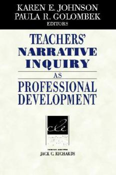Hardcover Teachers' Narrative Inquiry as Professional Development Book