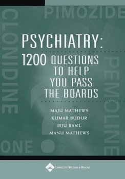 Paperback Psychiatry: 1,200 Questions to Help You Pass the Boards Book