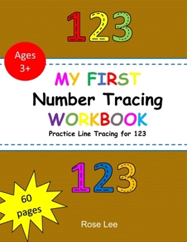 Paperback Number 123 Tracing Book