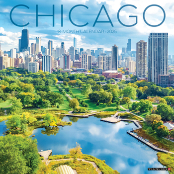 Calendar Chicago 2025 12 X 12 Wall Calendar Book