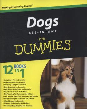 Paperback Dogs All-In-One for Dummies Book