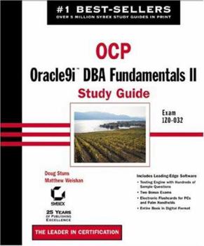 Hardcover Ocp: Oracle9i DBA Fundamentals II: Study Guide [With CDROM] Book