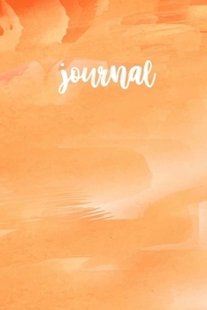 Watercolor Journal: CUTE GIFT FOR WOMEN, GIRLS, BOYS, MEN RULED PAGES NOTEBOOK TO WRITE AND DRAW IN