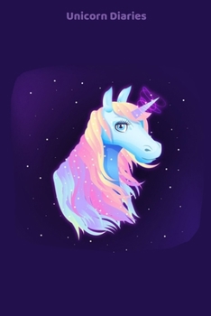 Paperback Unicorn Diaries Unicorn: Notebook Diaries for Girls Book