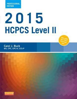 Spiral-bound 2015 HCPCS Level II Professional Edition Book