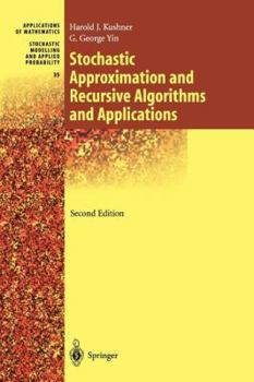 Paperback Stochastic Approximation and Recursive Algorithms and Applications Book