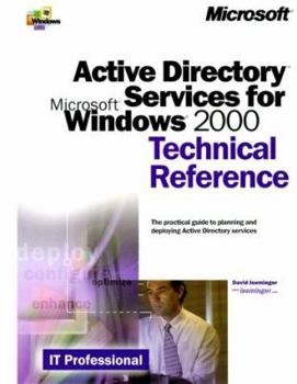 Paperback Active Directory Services for Microsoft Windows 2000 Technical Reference Book