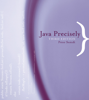 Paperback Java Precisely, Third Edition Book