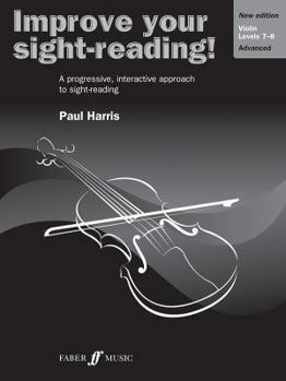 Paperback Improve Your Sight-Reading! Violin, Level 7-8: A Progressive, Interactive Approach to Sight-Reading Book