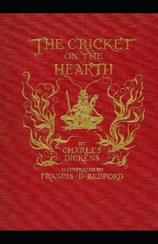 Paperback The Cricket on the Hearth Illustrated Book